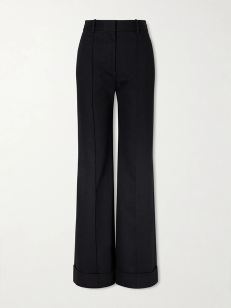  Adam Lippes Adam Lippes - Deeda High-rise Flared Jeans - Black 