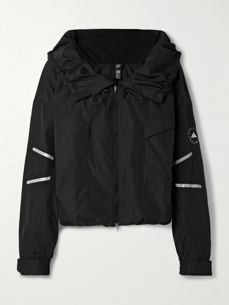  Adidas By Stella Mccartney Adidas By Stella Mccartney - Item Recycled-shell Jacket - Black 
