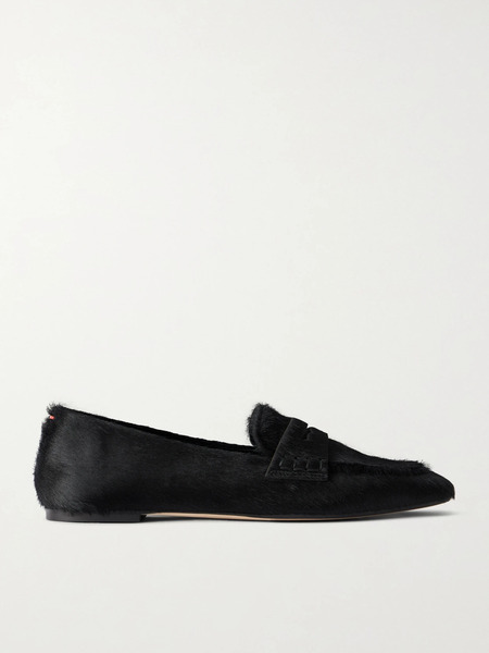  Aeyde Aeyde - Alfie Pony Hair Loafers - Black 
