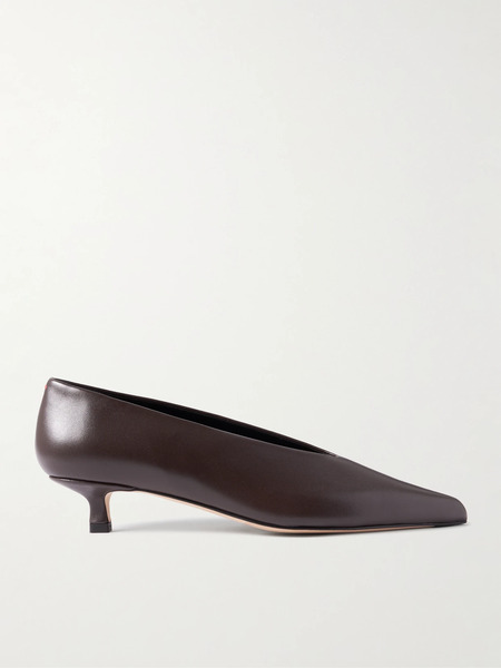  Aeyde Aeyde - Clara Leather Pumps - Chocolate 