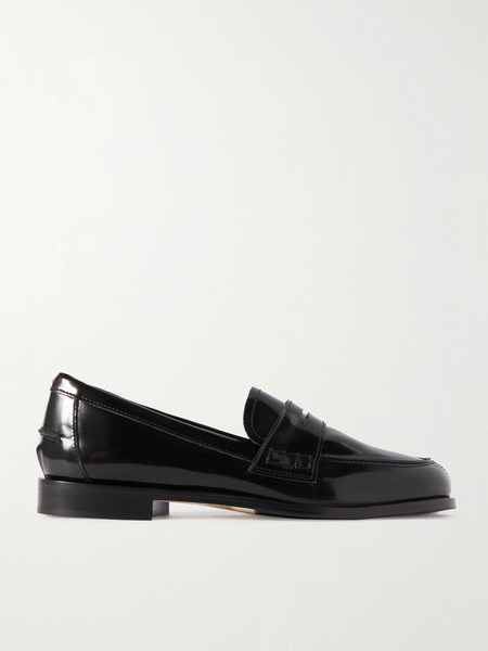  Aeyde Aeyde - Oscar Patent-leather Loafers - Black 