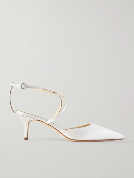  Aeyde Aeyde - Salome Satin Pumps - Cream 