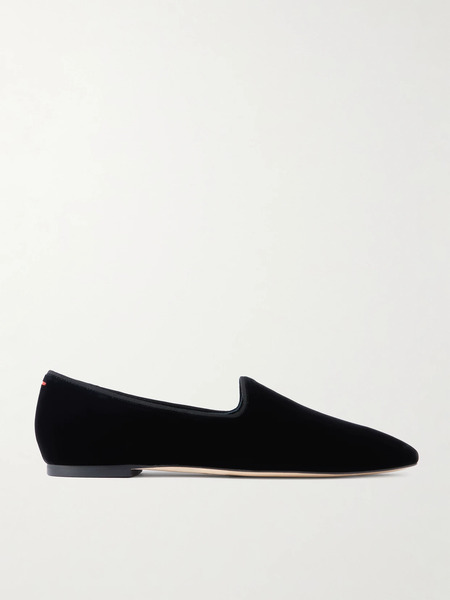  Aeyde Aeyde - Vanna Velvet Loafers - Black 