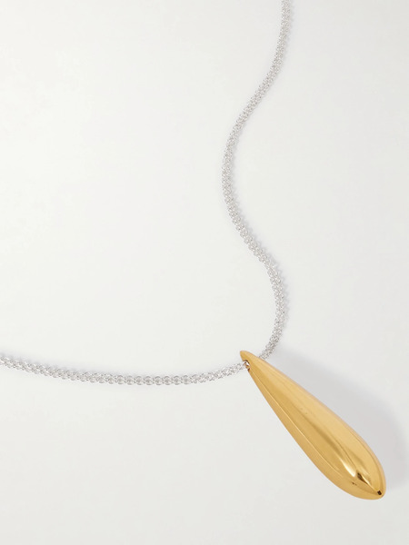  Agmes Agmes - Audrey Recycled Sterling Silver And Gold Vermeil Necklace - One Size 