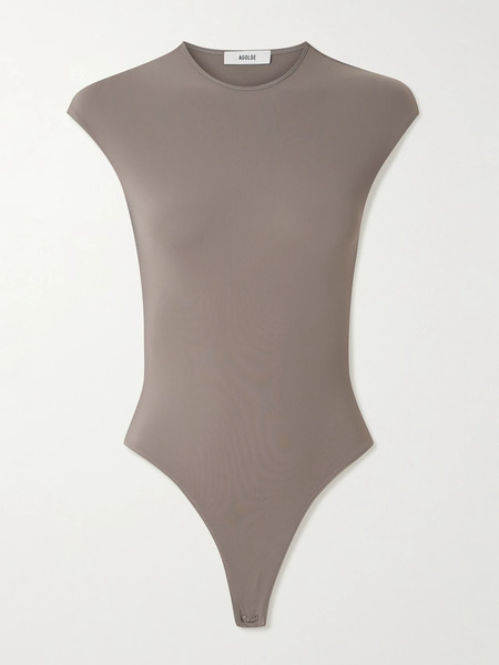  Agolde Agolde - Agata Stretch-jersey Bodysuit - Taupe 