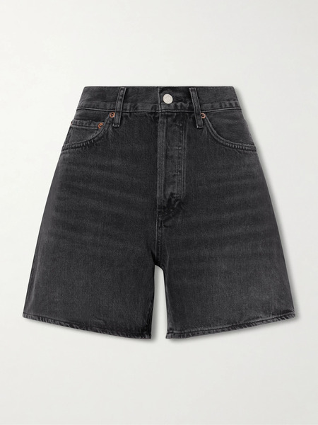  Agolde Agolde - Dame Denim Shorts - Black 