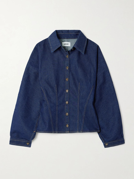  Agolde Agolde - Devon Denim Shirt - Dark Denim 