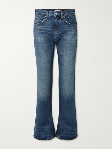 Agolde Agolde - Kick Boot Mid-rise Bootcut Jeans - Dark Denim 