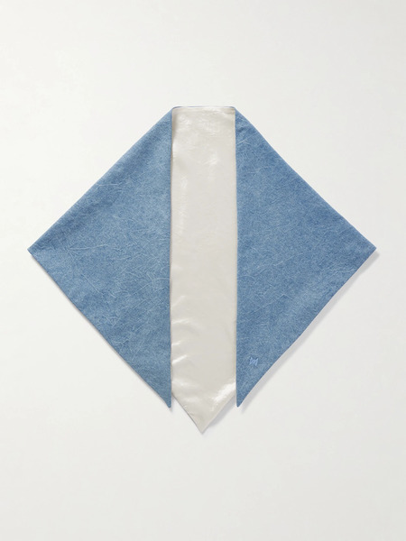  Agolde Agolde - + Maria Mcmanus Organic And Recycled Denim Scarf - Mid Denim 