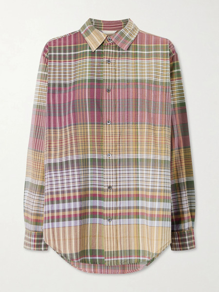  Aimé Leon Dore Aimé Leon Dore - Checked Cotton Shirt - Multi 