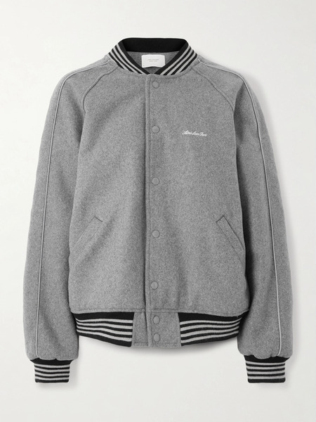  Aimé Leon Dore Aimé Leon Dore - Wool Varsity Jacket - Gray 