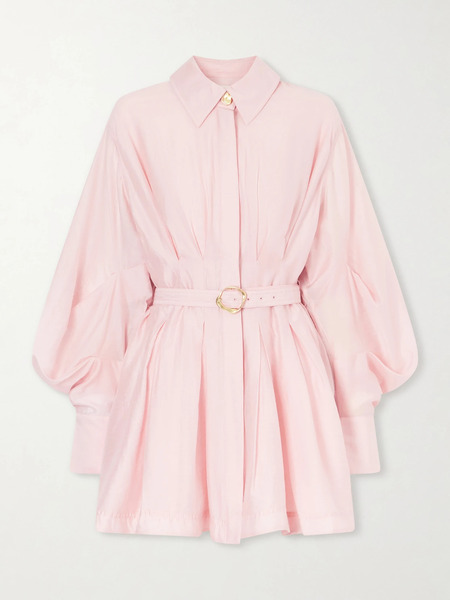  Aje Aje - Murphie Gauze Mini Dress - Pink 