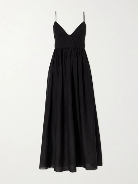  Aje Aje - Vacation Ramie Maxi Dress - Black 