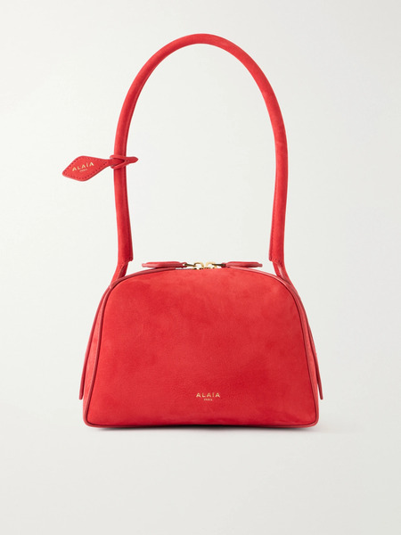  Alaïa Alaïa - Le Bouledogue Leather Mini Shoulder Bag - Red 