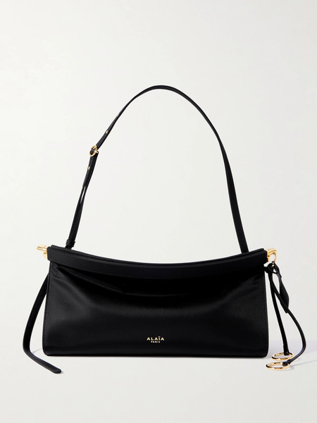  Alaïa Alaïa - Le Click E/w Medium Satin-twill Shoulder Bag - Black 