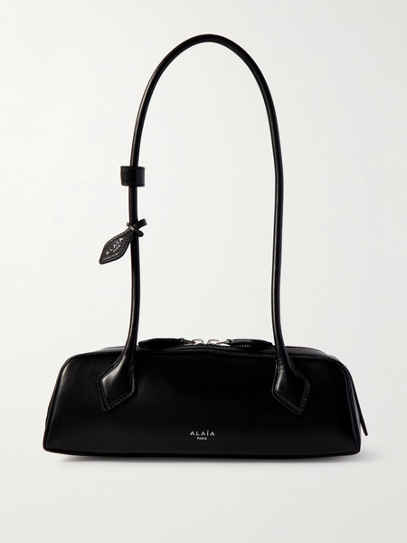  Alaïa Alaïa - Le Teckel Small Leather Shoulder Bag - Black 