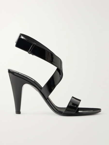  Alaïa Alaïa - 90 Leather Sandals - Black 