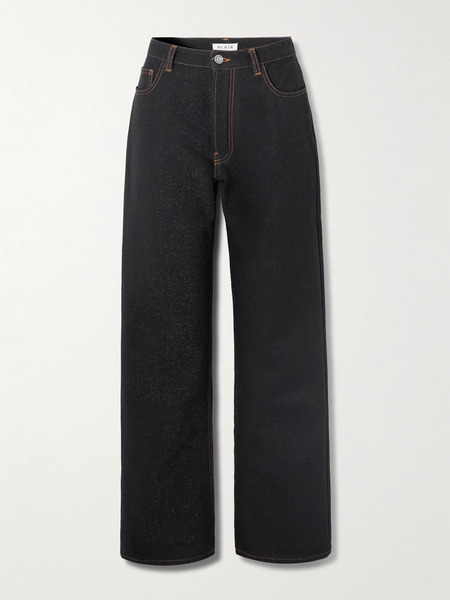  Alaïa Alaïa - Straight-leg Jeans - Black 