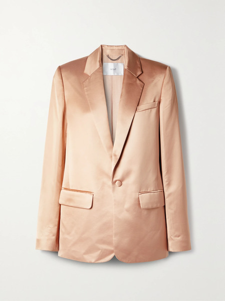  A.l.c. A.l.c. - Dakota Satin Blazer - Pink 