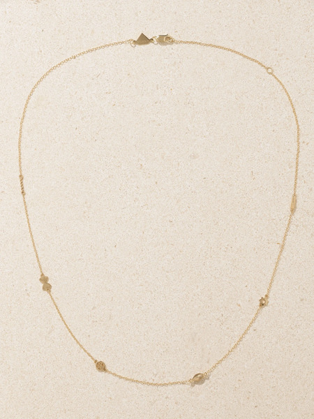  Alison Lou Alison Lou - Mini Pasta By The Yard 14-karat Gold Necklace - One Size 