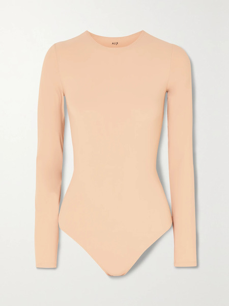  Alix Nyc Alix Nyc - Leroy Stretch-jersey Thong Bodysuit - Sand 