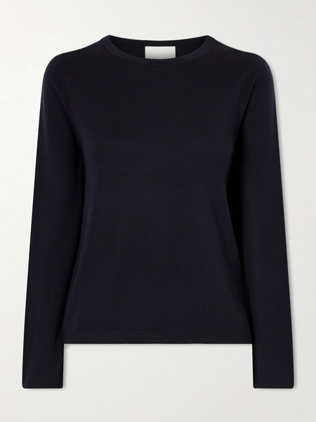  Allude Allude - Wool Sweater - Navy 