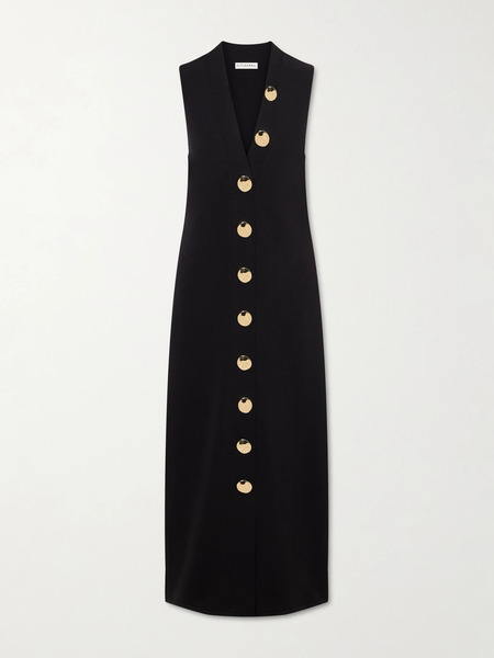  Altuzarra Altuzarra - Axia Knitted Maxi Dress - Black 