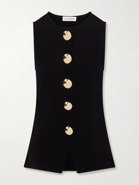  Altuzarra Altuzarra - Harper Knitted Top - Black 
