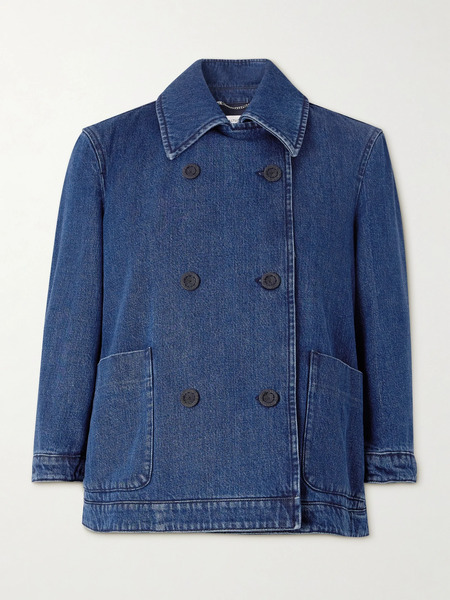 Altuzarra Altuzarra - Hayden Double-breasted Denim Jacket - Mid Denim 