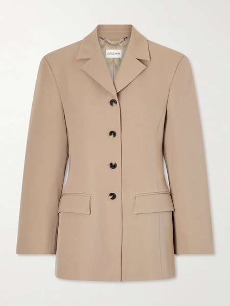  Altuzarra Altuzarra - Hoffman Wool-twill Blazer - Brown 
