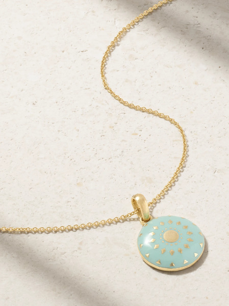  Amrapali London Amrapali London - 18-karat Gold Enamel Necklace - One Size 