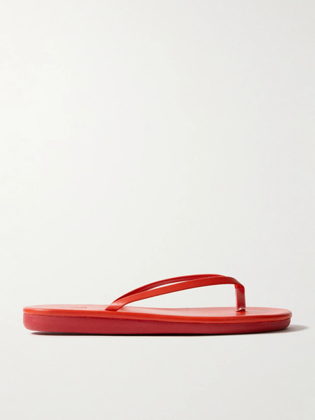  Ancient Greek Sandals Ancient Greek Sandals - Saionara Leather Flip Flops - Red 