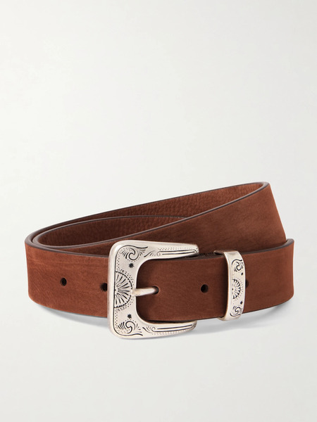  Anderson's Anderson's - Nubuck Belt - Brown 