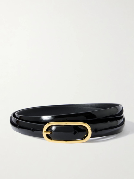  Anderson's Anderson's - Patent-leather Belt - Black 