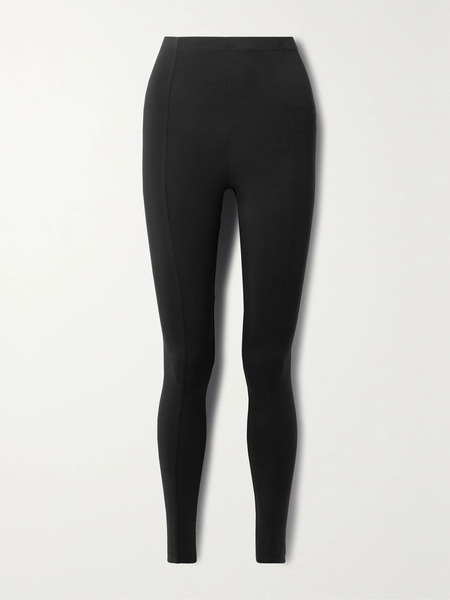  Another Tomorrow Another Tomorrow - + Net Sustain Stretch-lenzing™ Lyocell Leggings - Black 