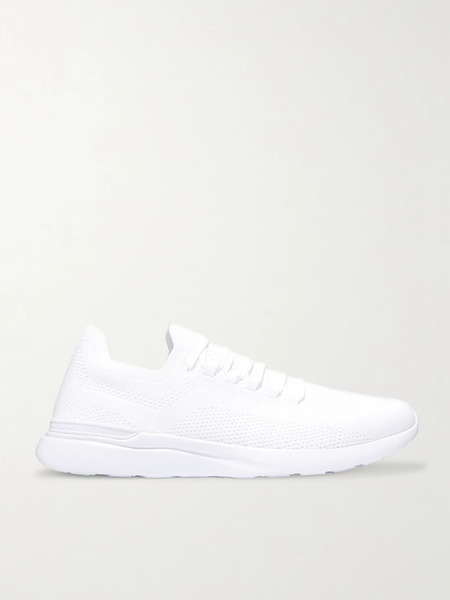  Apl Athletic Propulsion Labs Apl Athletic Propulsion Labs - Techloom Breeze Mesh Sneakers - White 