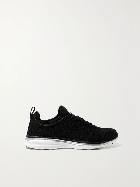  Apl Athletic Propulsion Labs Apl Athletic Propulsion Labs - Techloom Phantom 3d Mesh Sneakers - Black 