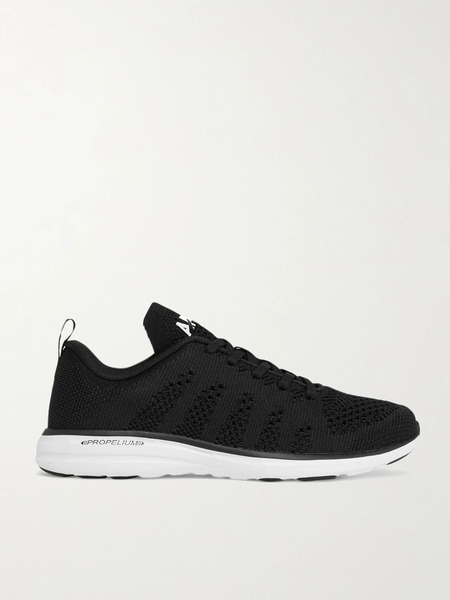  Apl Athletic Propulsion Labs Apl Athletic Propulsion Labs - Techloom Pro Mesh Sneakers - Black 