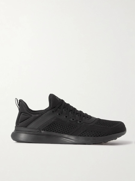  Apl Athletic Propulsion Labs Apl Athletic Propulsion Labs - Techloom Tracer Mesh Sneakers - Black 