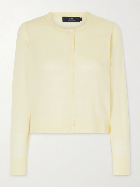  Arch4 Arch4 - Caspian Cashmere Cardigan - Yellow 