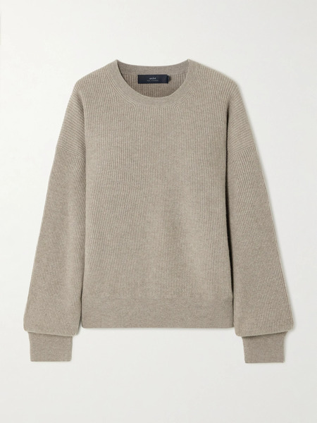  Arch4 Arch4 - Cornwall Ribbed Cashmere Sweater - Gray 