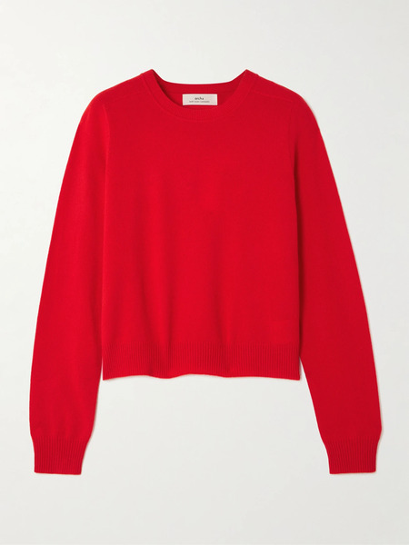  Arch4 Arch4 - Organic Cashmere Sweater - Red 