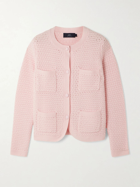  Arch4 Arch4 - Tulip Organic Cashmere Cardigan - Pastel Pink 