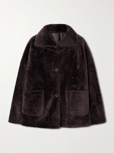  Arma Arma - Isabella Reversible Shearling Jacket - Chocolate 