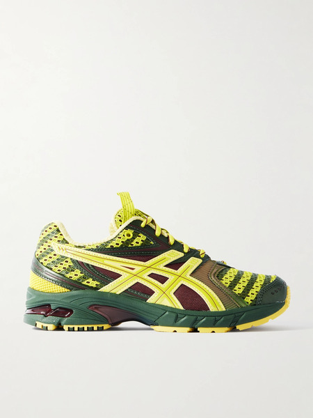  Asics Asics - Ub9-s Gel-ds Trainer 14 Rubber-trimmed Mesh Sneakers - Mustard 