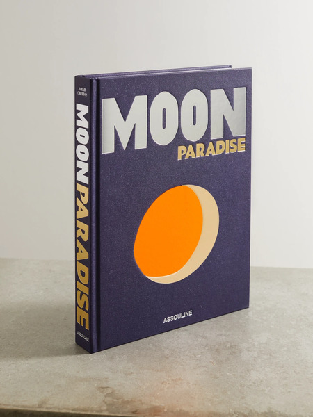  Assouline Assouline - Moon Paradise By Sarah Cruddas Hardcover Book - Black 