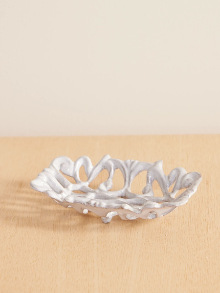  Astier De Villatte Astier De Villatte - Branchu Ceramic Soap Dish - White 
