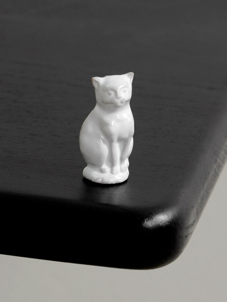  Astier De Villatte Astier De Villatte - Chat Ceramic And Cord Necklace - White 