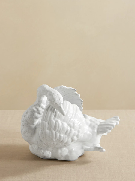  Astier De Villatte Astier De Villatte - Cygne Ceramic Ornament - White 