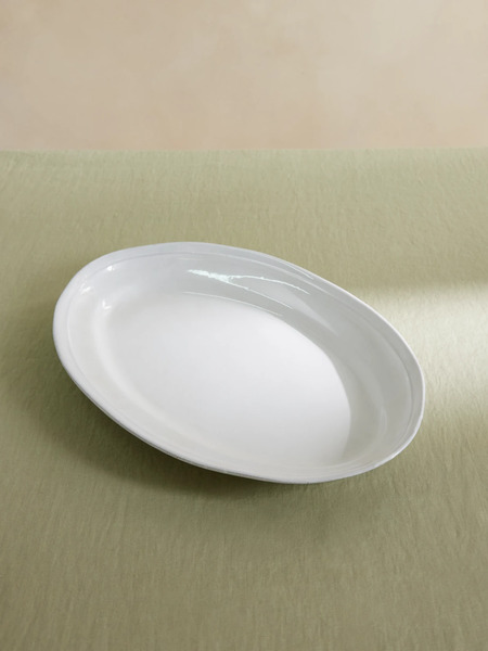  Astier De Villatte Astier De Villatte - Simple Ceramic Platter - White 